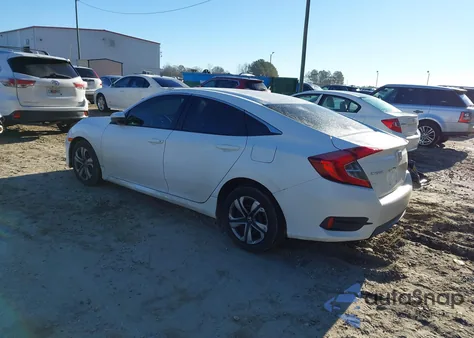 2017 Honda Civic Lx из США, поврежденный, VIN 19XFC2F50HE007646